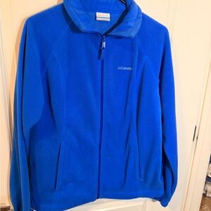 Columbia Vibrant Blue Fleece Outerwear